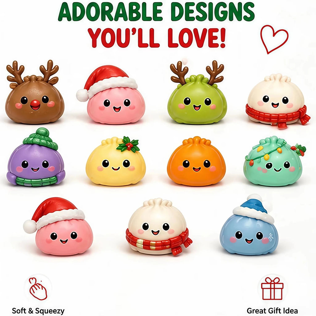 24-day Mystery Dumpling Squishy Advent Calendar Christmas Countdown - product image 5