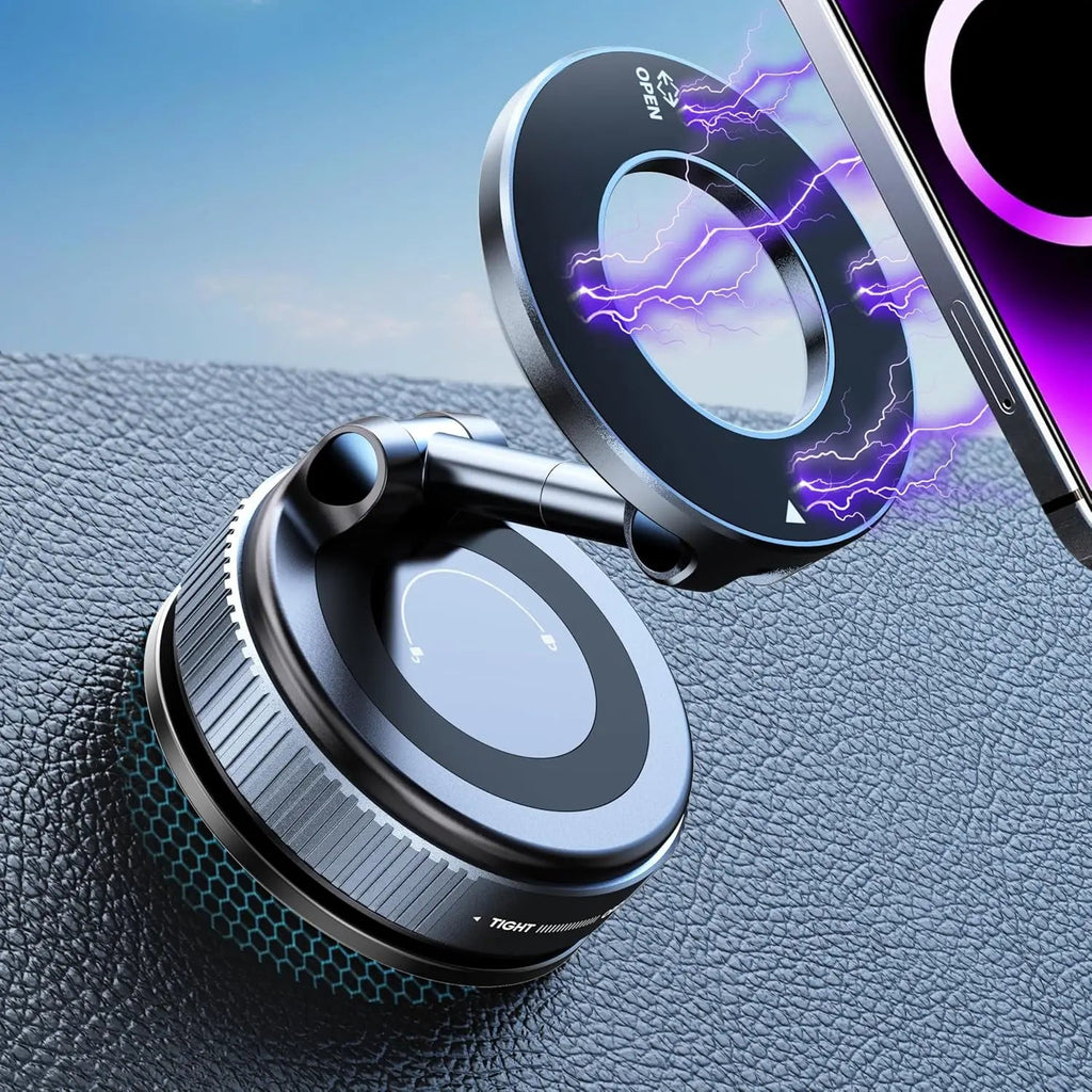 360 Magnetic Vacuum Phone Mount Adjustable Car Dashboard Holder - product image 7