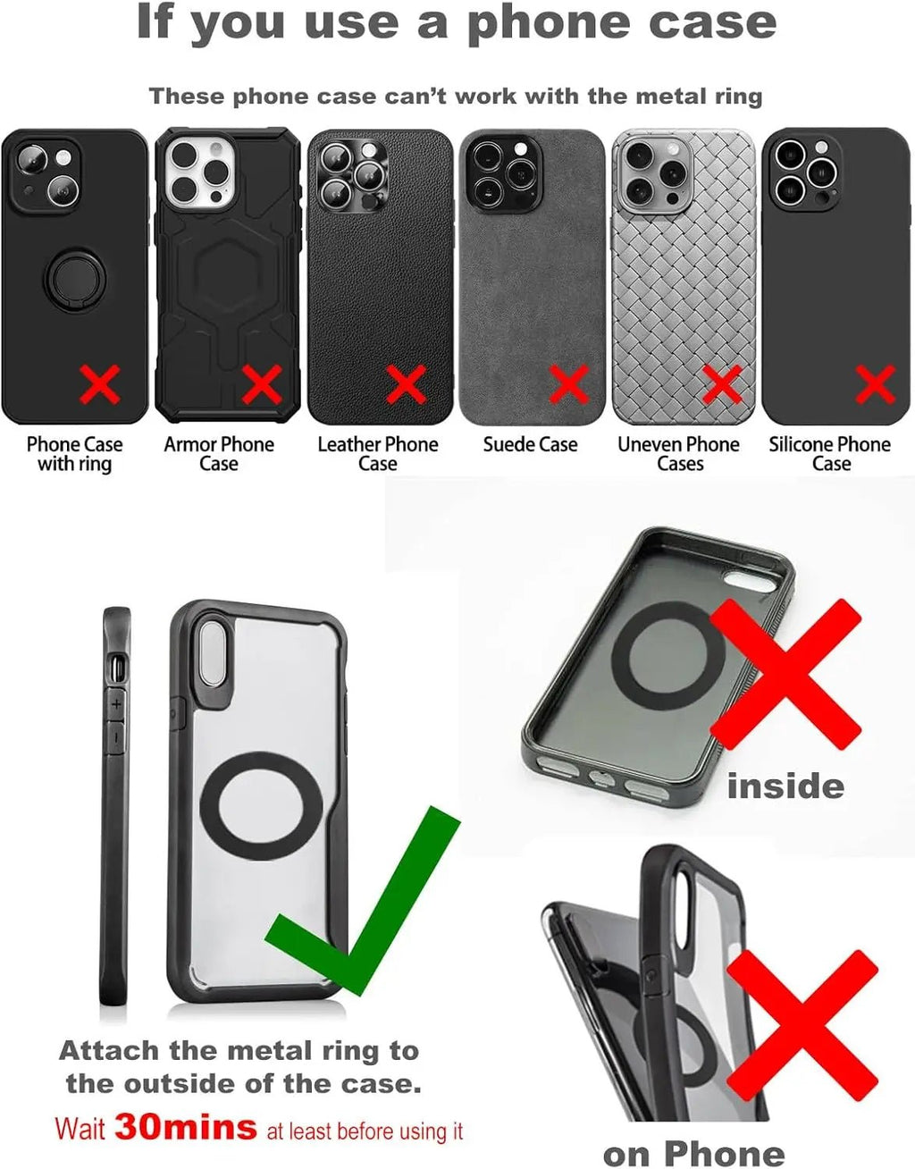 360 Magnetic Vacuum Phone Mount Adjustable Car Dashboard Holder - product image 15