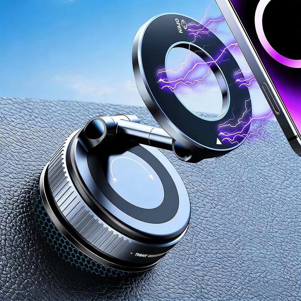 360 Magnetic Vacuum Phone Mount Adjustable Car Dashboard Holder - product image 2