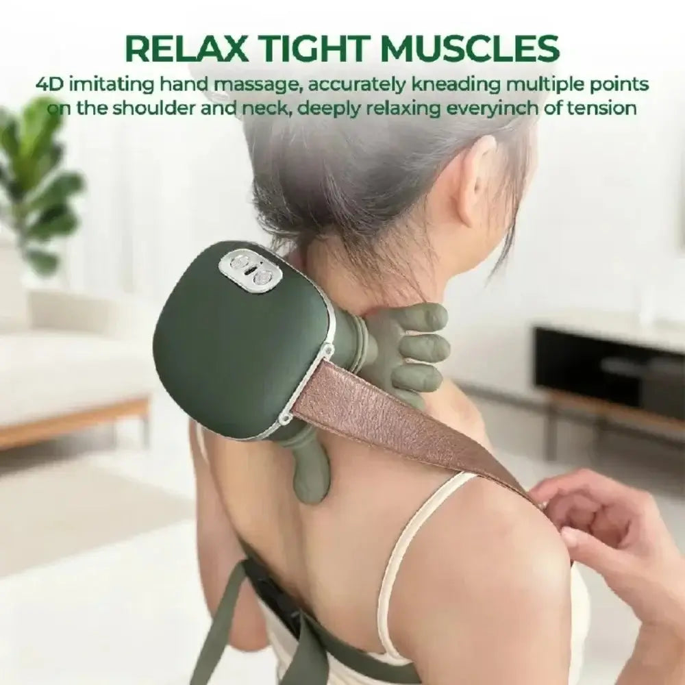 4d Bionic Finger Neck & Shoulder Massager Deep Relaxation - product image 2