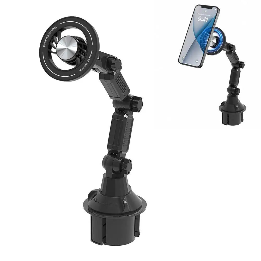 Car Cup Holder Phone Mount Magnetic Long Arm Cell for 360 Rotatable - product image 18
