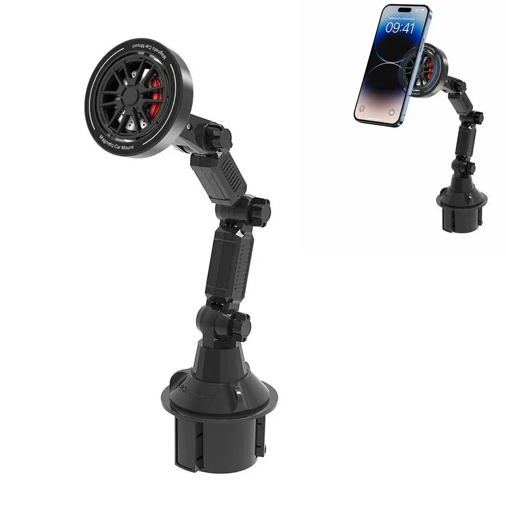 Car Cup Holder Phone Mount Magnetic Long Arm Cell for 360 Rotatable - product image 16