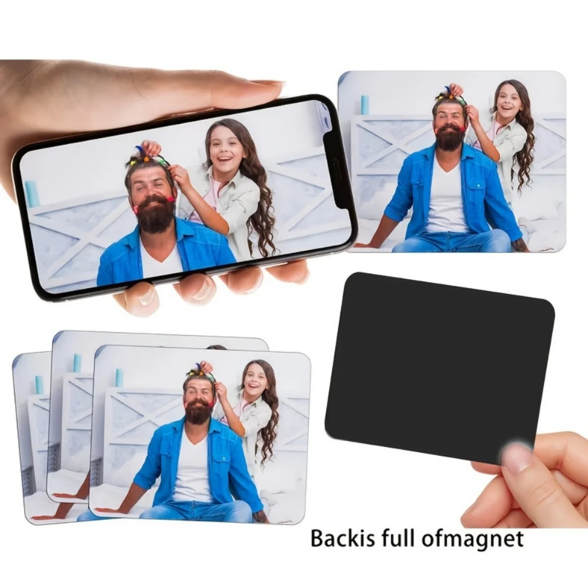 Custom Photo Fridge Magnets