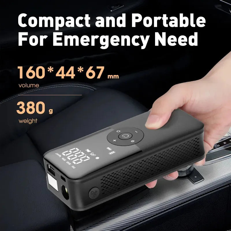 Rechargeable Air Pump Tire Inflator Portable Compressor Digital - product image 5