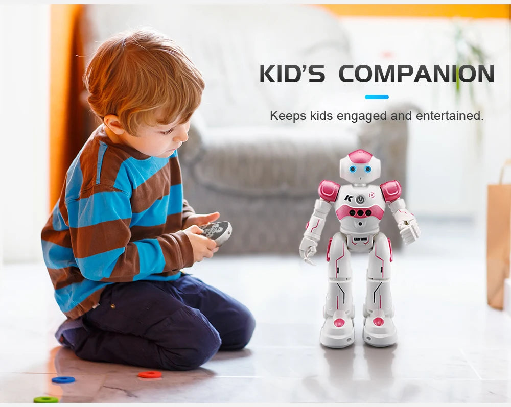 Interactive Remote Control Robot with Gesture Sensing