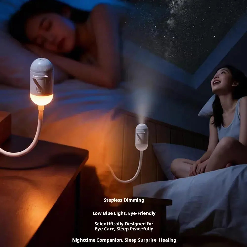 Mini Galaxy Star Projector 2-in-1 Night Light & Atmosphere Lamp - product image 15