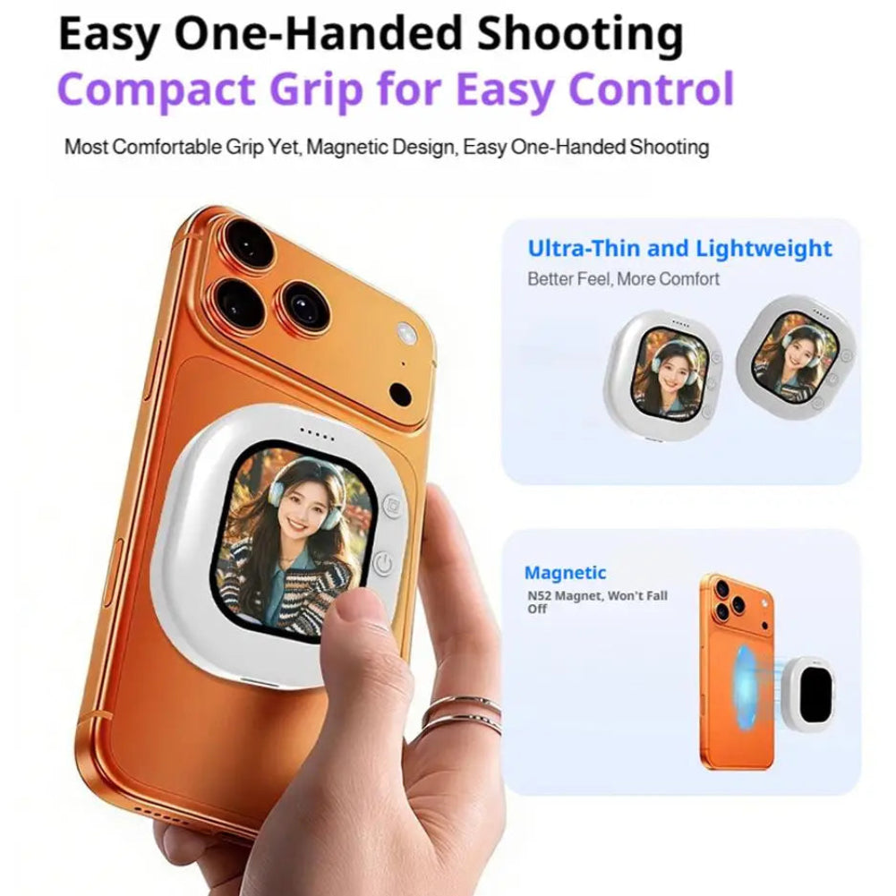 Mini Wireless Magnetic Phone Screen Projector Selfie Vlog - product image 1