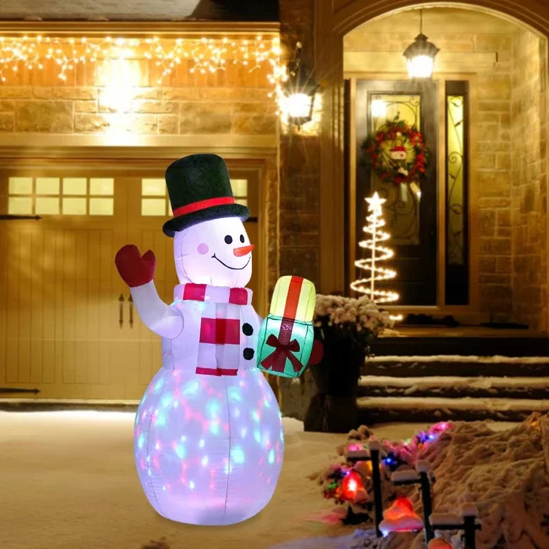 4.9-Foot LED Inflatable Snowman