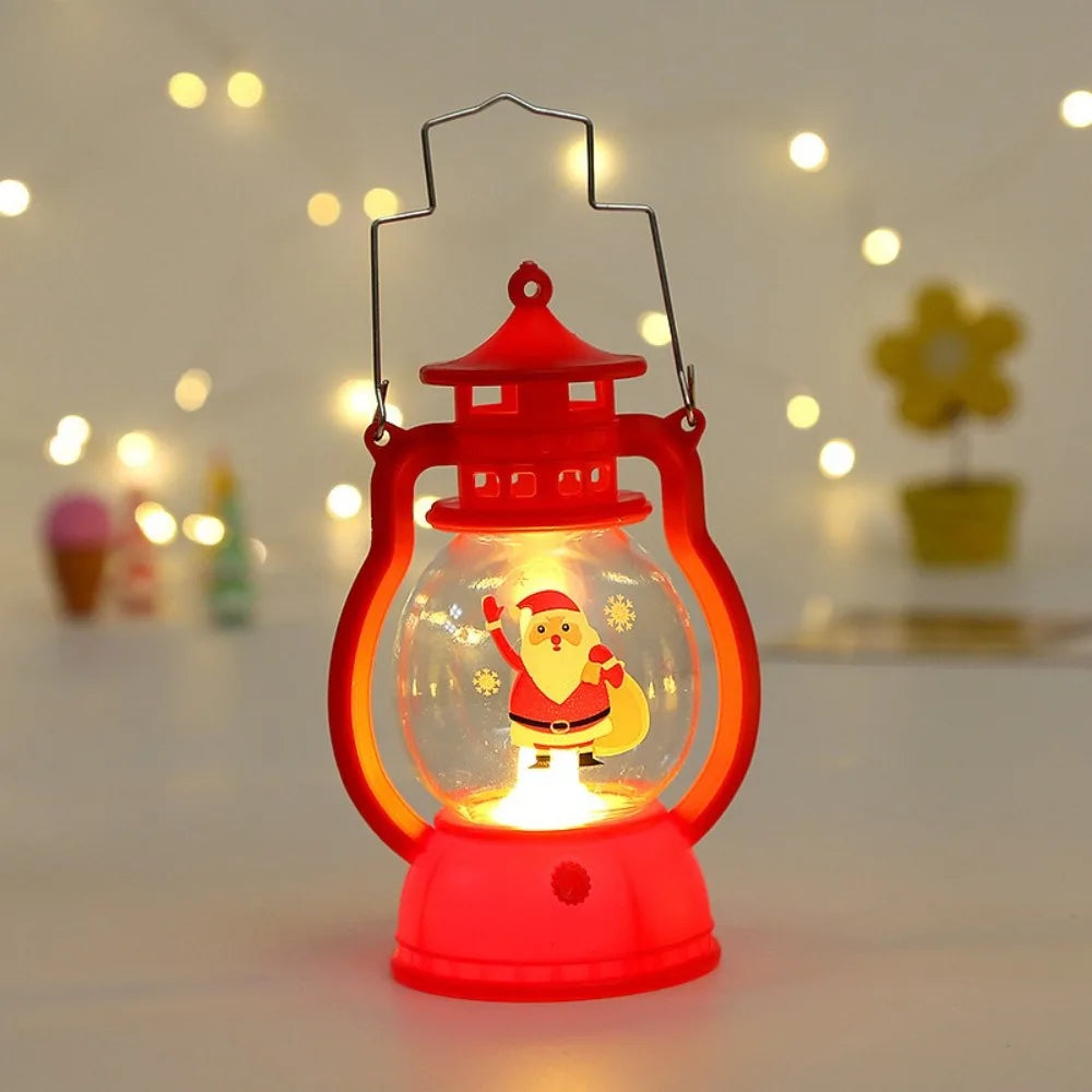 Christmas Lantern LED Lights Santa Claus Portable Desktop Decor - product image 10