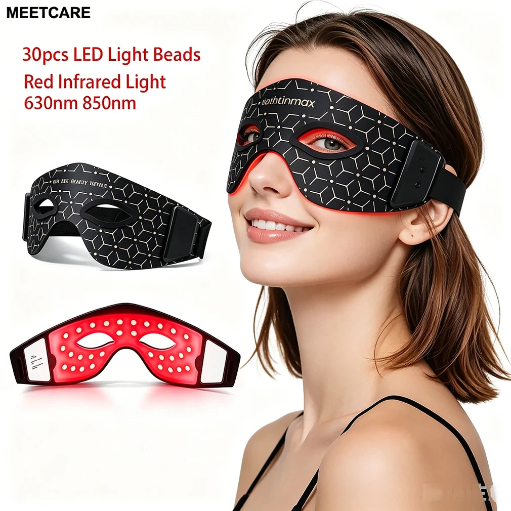 LED Eye Mask Red Infrared Light Therapy