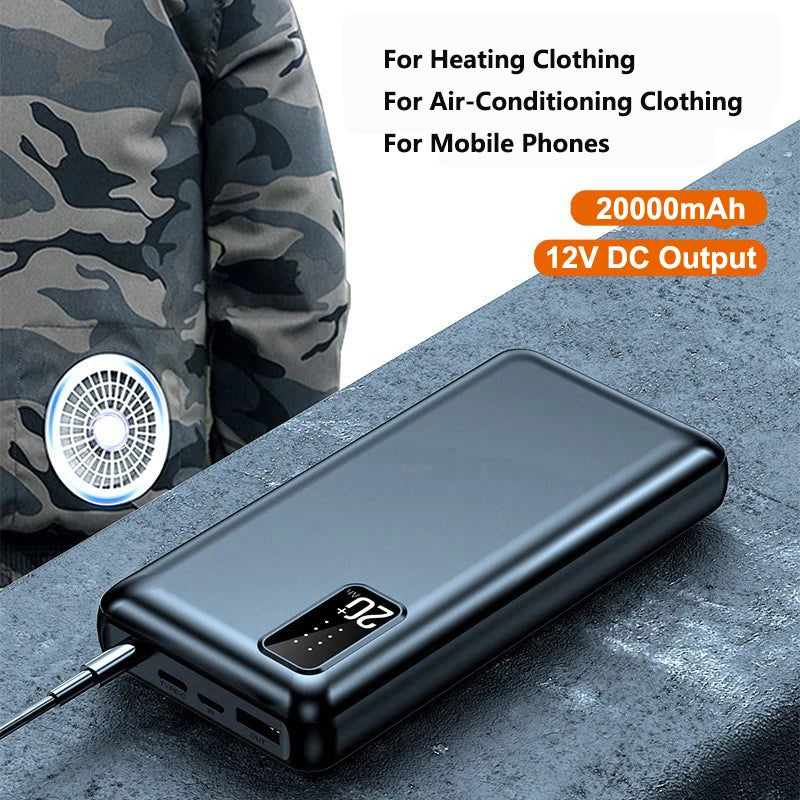 12v Dc Output Power Bank 20000mah Portable Battery Pack - product image 3