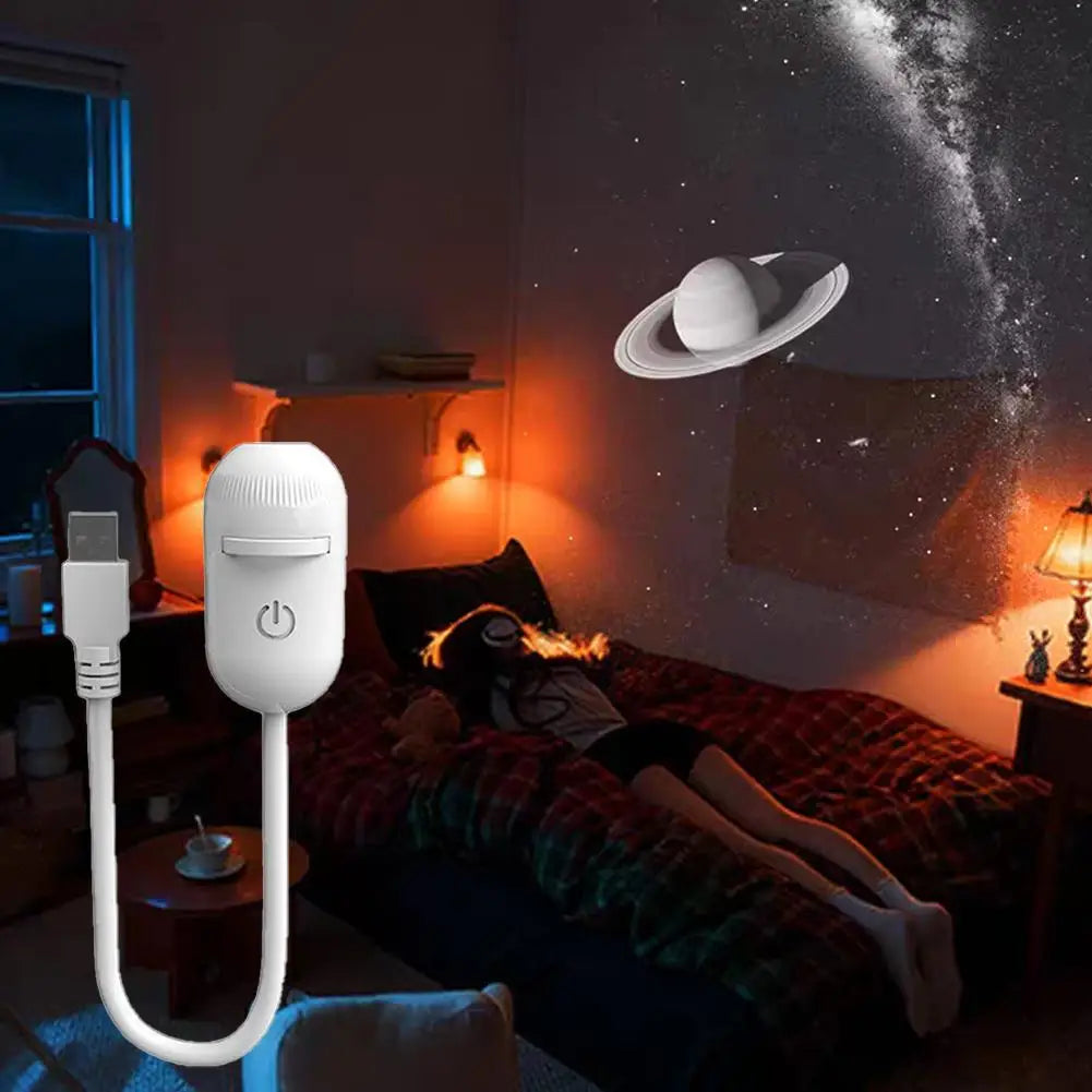 Mini Galaxy Star Projector 2-in-1 Night Light & Atmosphere Lamp - product image 22