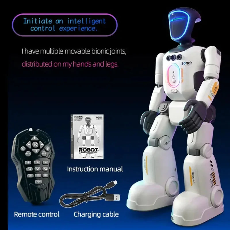 Interactive Remote Control Robot with Gesture Sensing