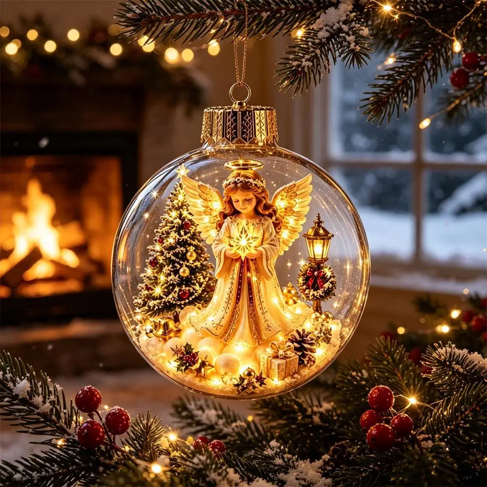 Christmas Story Decor with Lights Snowman Crystal Ball - product image 15