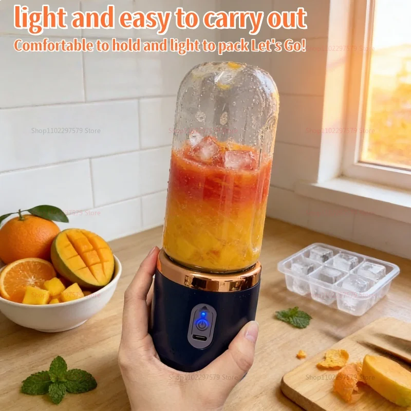 Portable Electric Blender 6-blade Smoothie & Juice Maker - product image 3