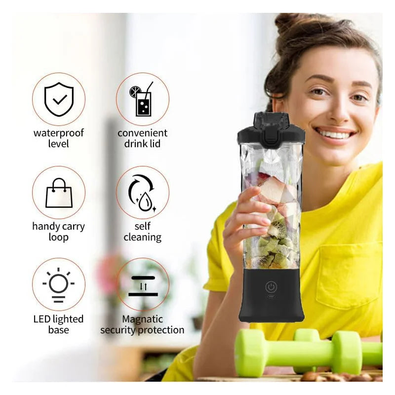 Portable Blender 20oz Usb-c Rechargeable Smoothie Maker - product image 3
