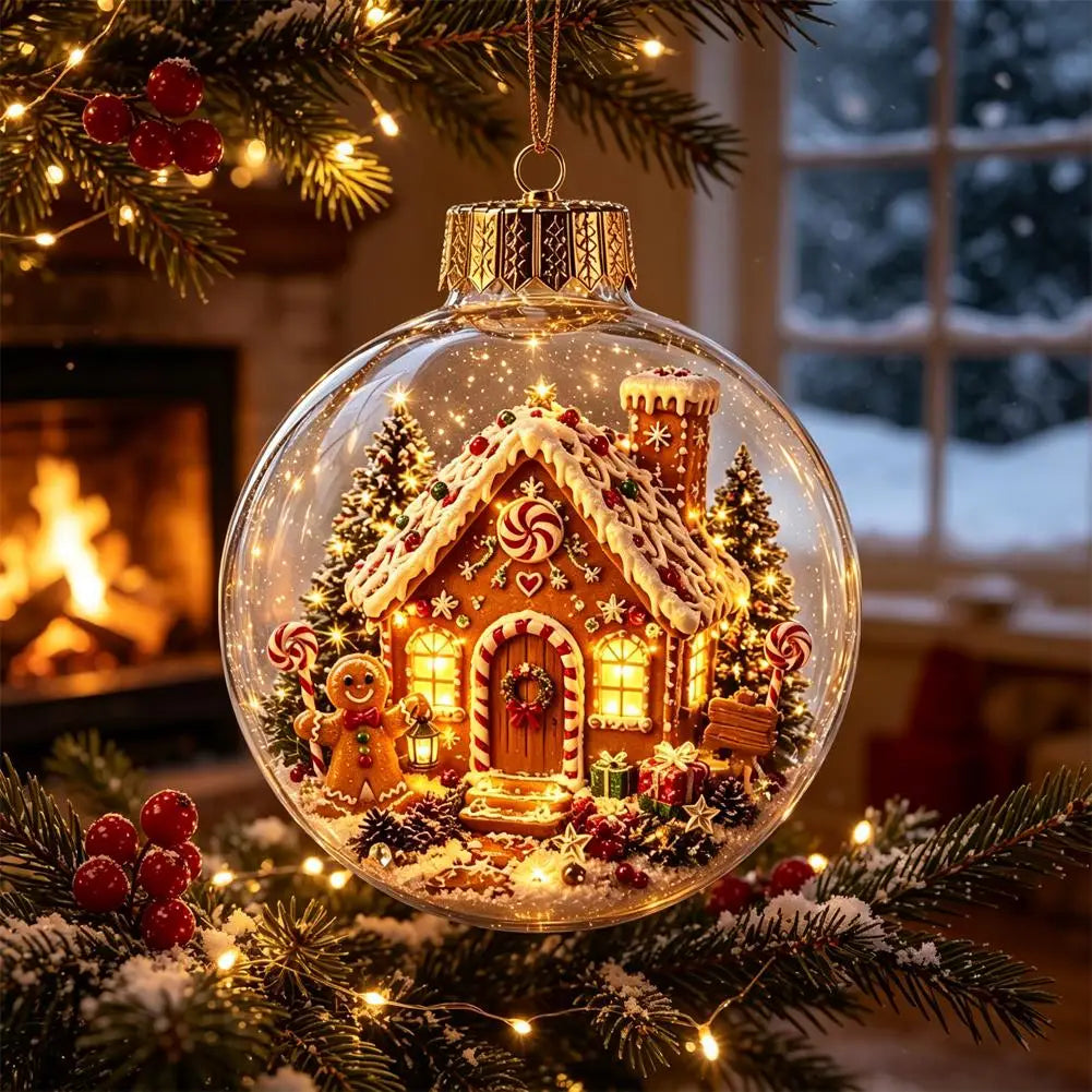Christmas Story Decor with Lights Snowman Crystal Ball - product image 21