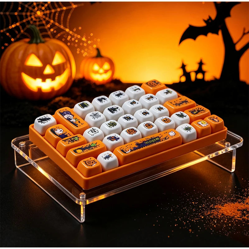 Halloween Fidget Keychain Stress Relief Clicker