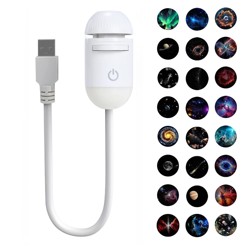USB Mini Galaxy Star Projector Multi-projection Starry Night Light - product image 19