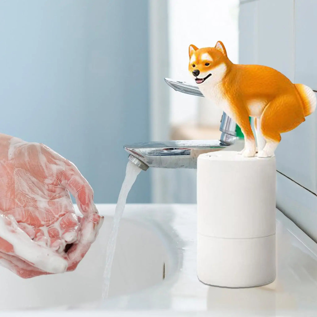 Automatic Soap Dispenser Cute Shiba Inu Touchless Foaming - product image 2