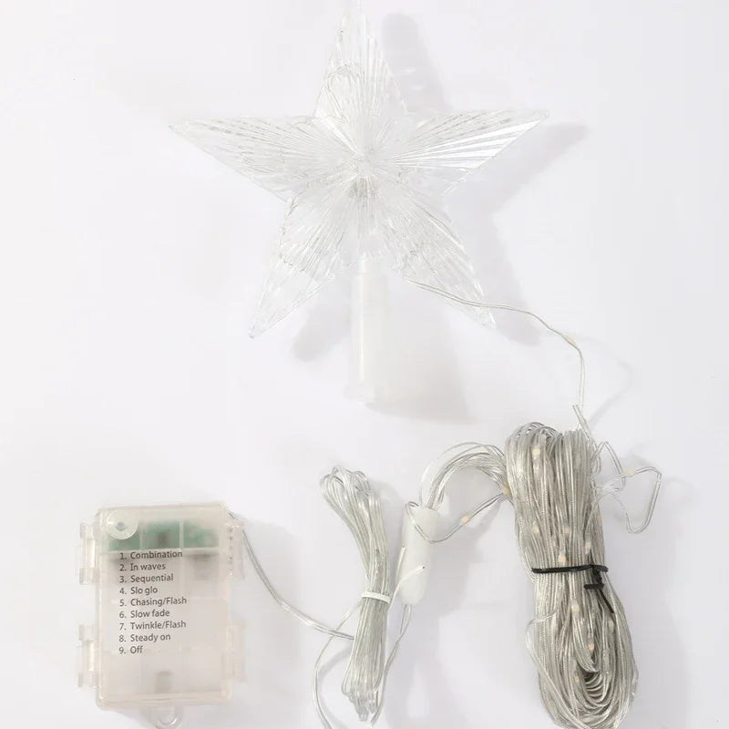 Christmas Tree Waterfall Lights Fairy String for Home Decor - product image 7