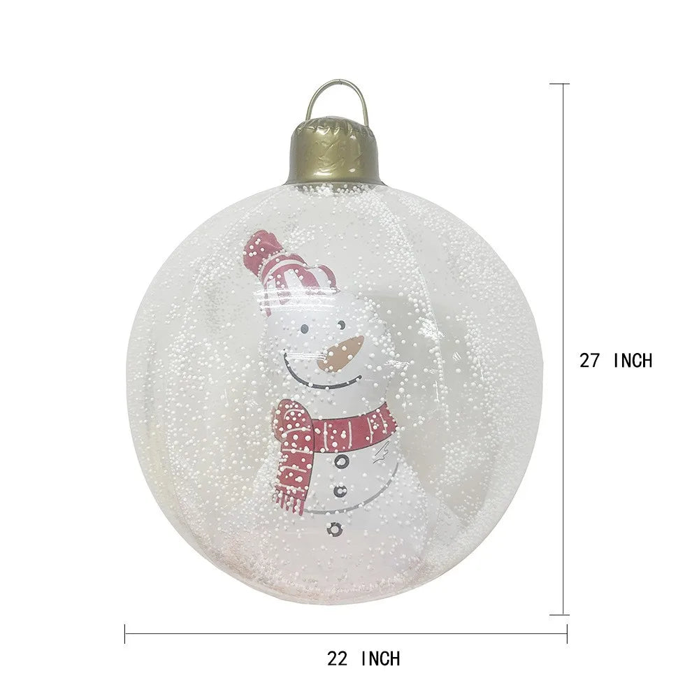 Inflatable Christmas Ornament Ball
