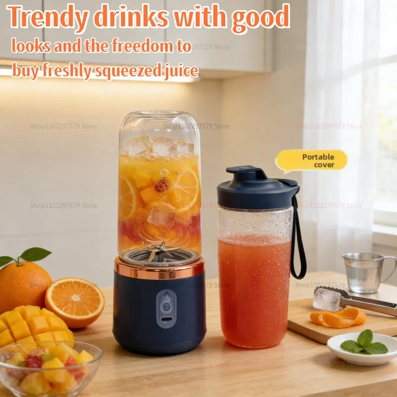 Portable Electric Blender 6-blade Smoothie & Juice Maker - product image 1