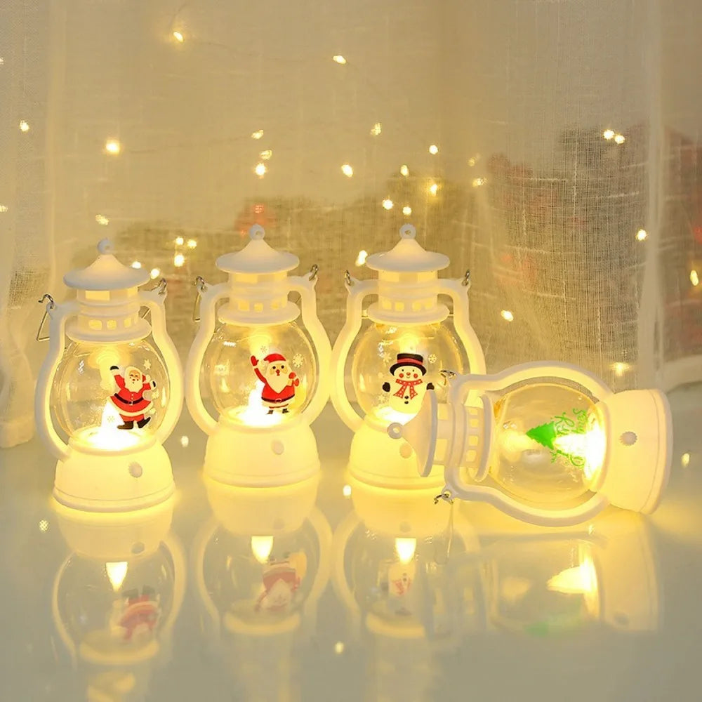 Christmas Lantern LED Lights Santa Claus Portable Desktop Decor - product image 13