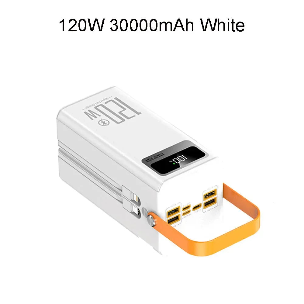 120w Fast Charging Power Bank 30000mah Portable Station - product image 20
