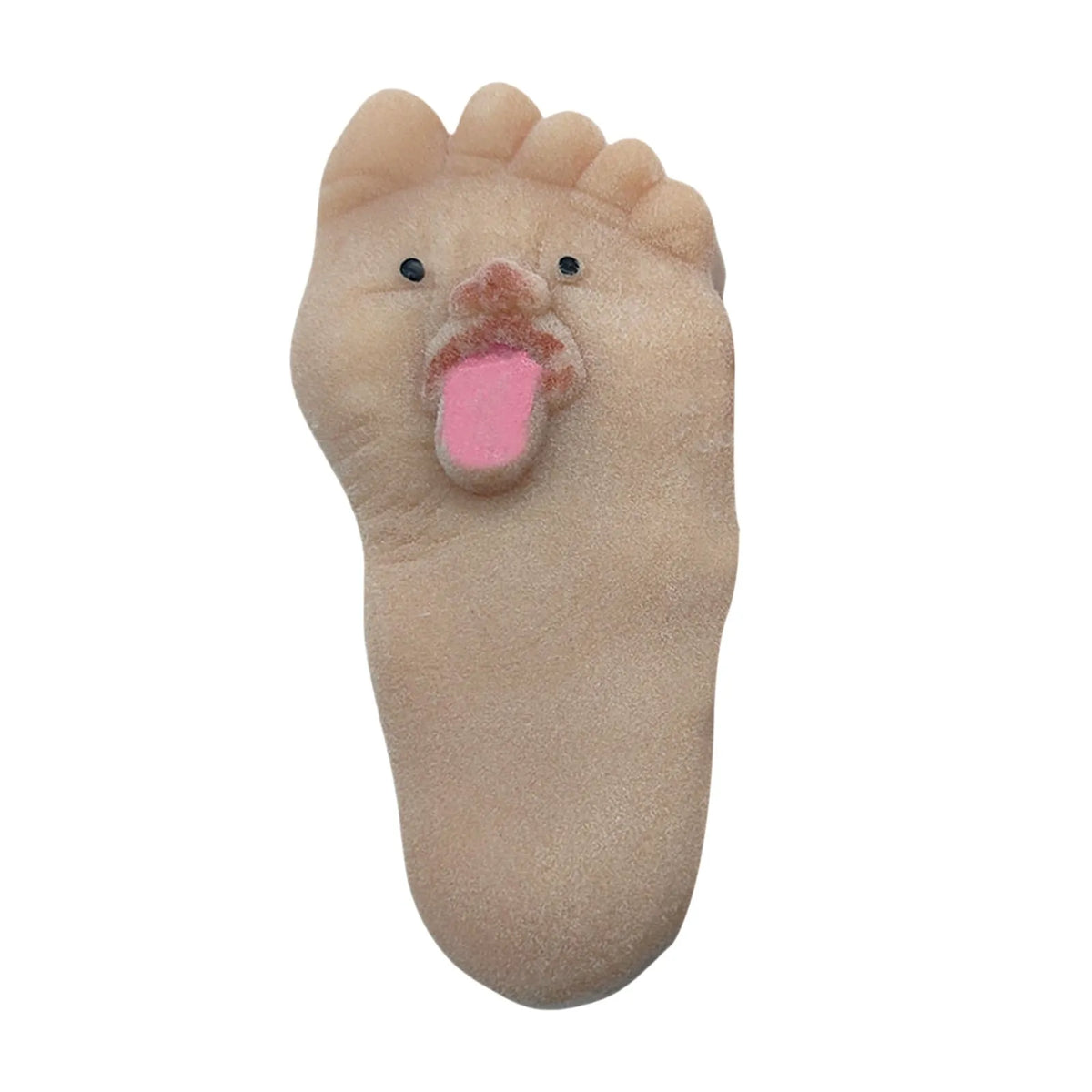 Squishy Toy Fun Fidget Foot Shape Tongue Out Stress Relief Sensory - product image 4