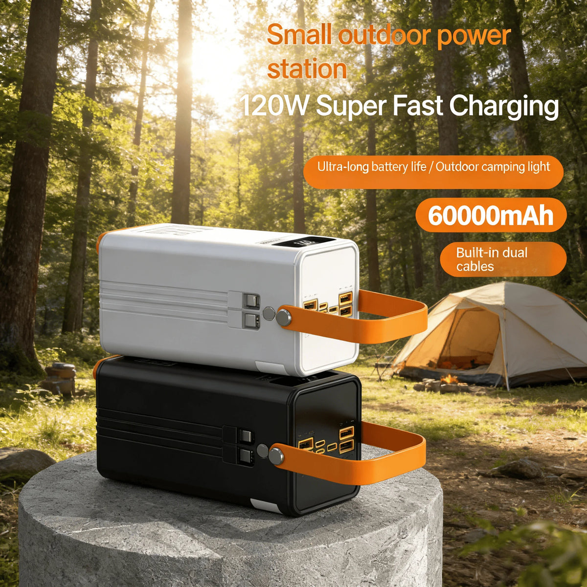 120w Fast Charging Power Bank 30000mah Portable Station - product image 1