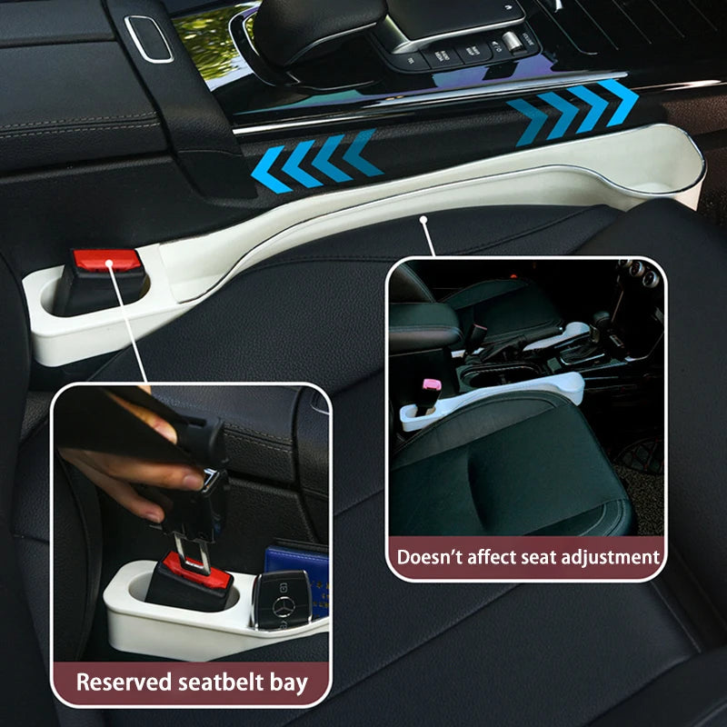 Car Seat Gap Filler Organizer- Upgrade Side with Cup Holder and - product image 3