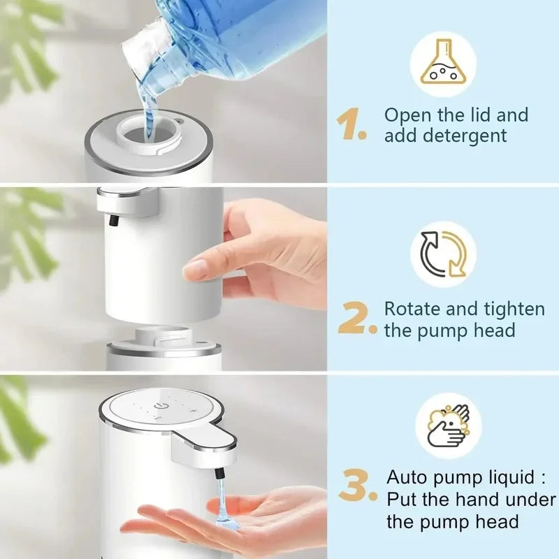 Automatic Foam Soap Dispenser Touchless USB Rechargeable - product image 6