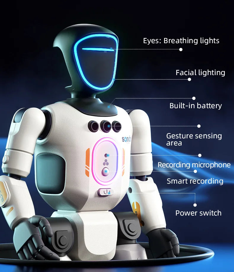 Interactive Remote Control Robot with Gesture Sensing