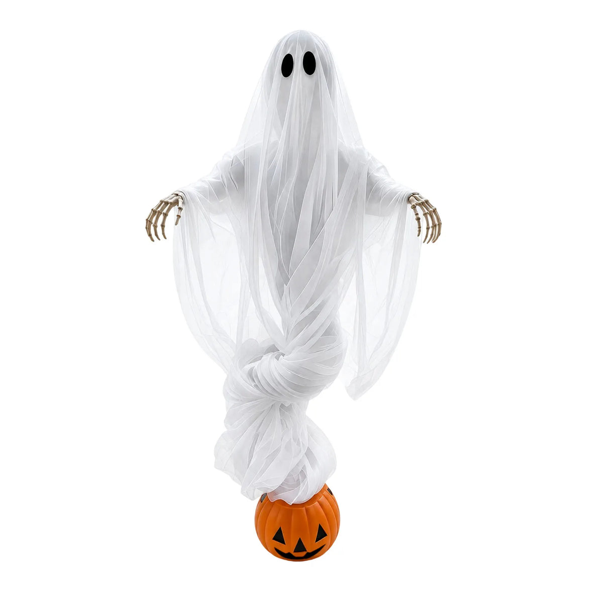 Halloween Pumpkin and Ghost Ambient Lights Outdoor Yard Decor Garden - image 3