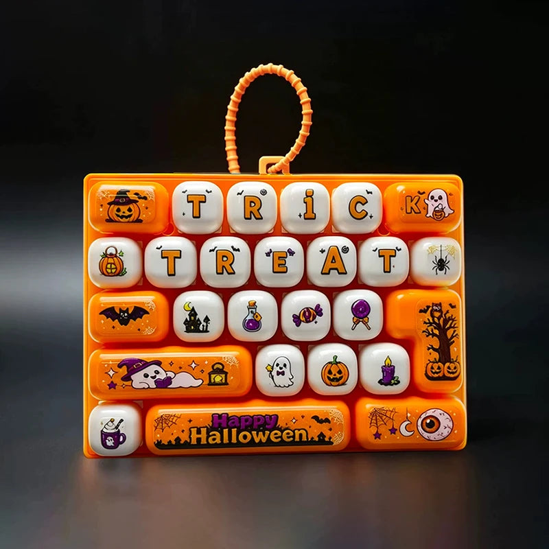 Keycap Clicker Fidget Keychain Toy