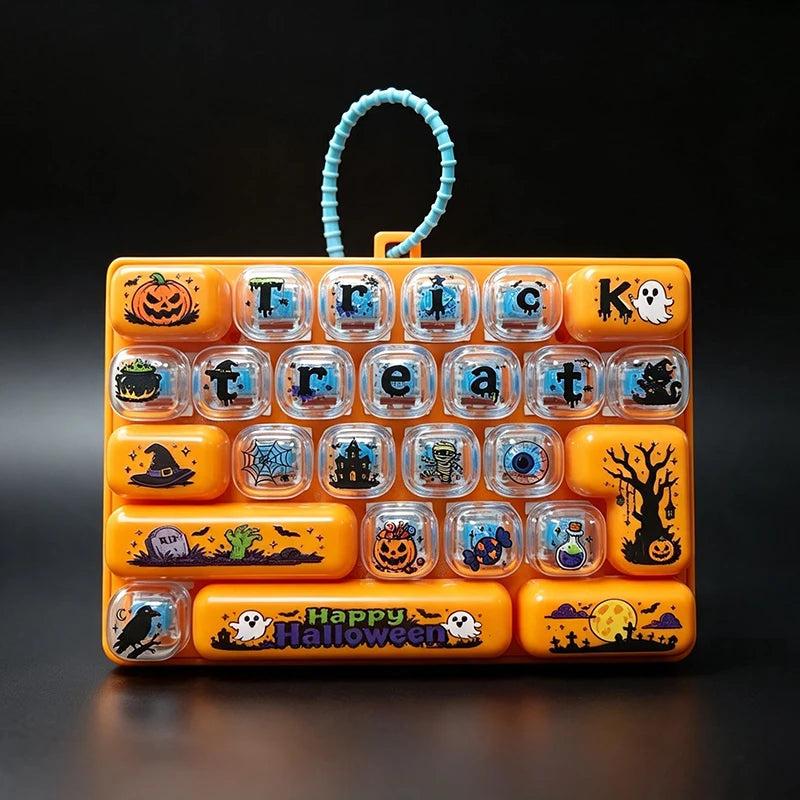 Keycap Clicker Fidget Keychain Toy