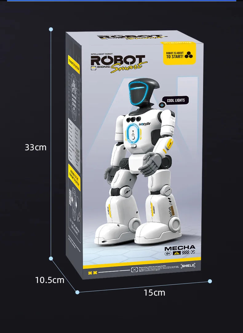 Interactive Remote Control Robot with Gesture Sensing