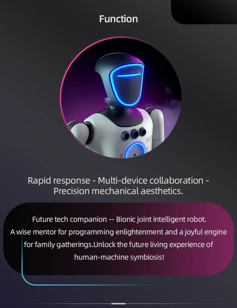 Interactive Remote Control Robot with Gesture Sensing