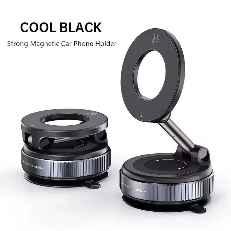 Magnetic Car Phone Holder 360 Degree Rotation Vacuum Adsorption - product image 10
