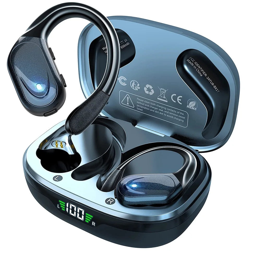 Bluetooth 5 3 Earphones Wireless Sports Headphones with Mic - product image 1