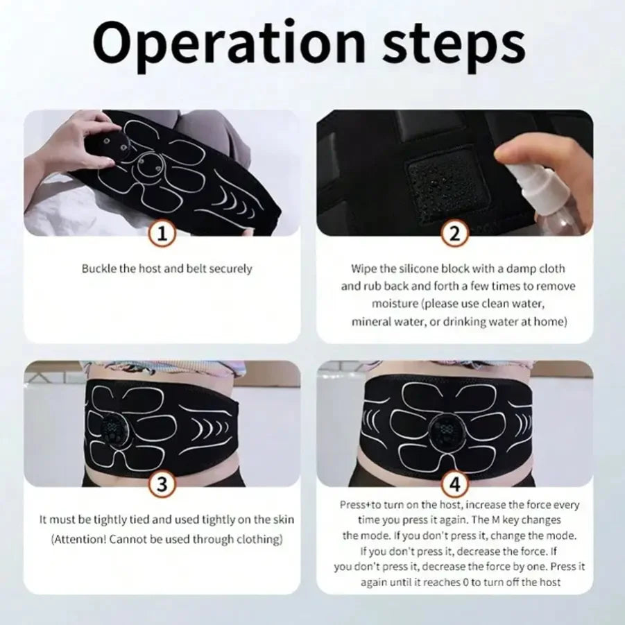 Ems Muscle Stimulator Abdominal Trainer Shaping Device Electronic - image 2