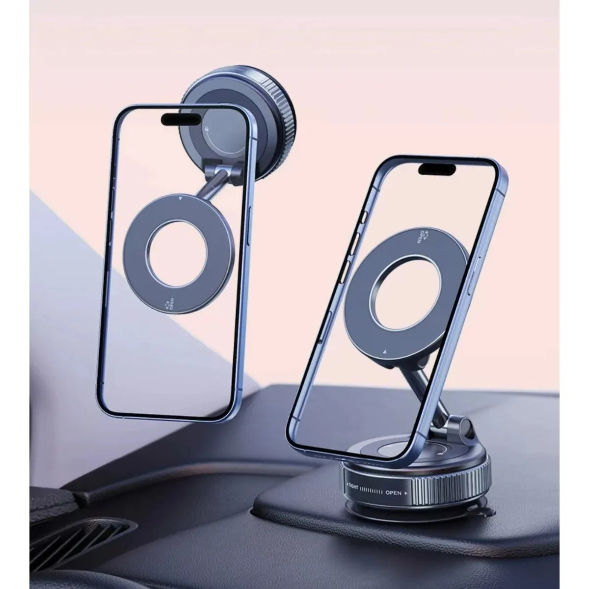 Mobile Phone Magnetic Stand for Desktop 360 Rotating Adsorption - image 5