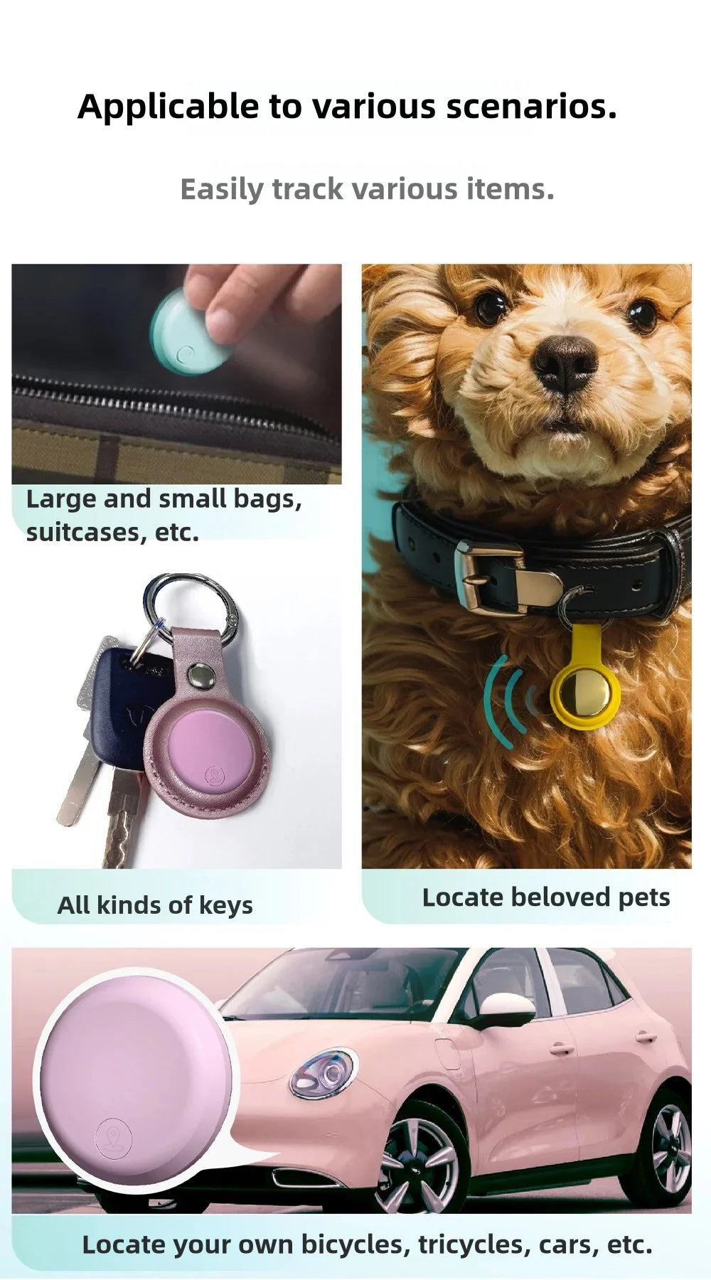 Smart Bluetooth Airtag Gps Tracker Mini Pet & Key Locator - product image 11