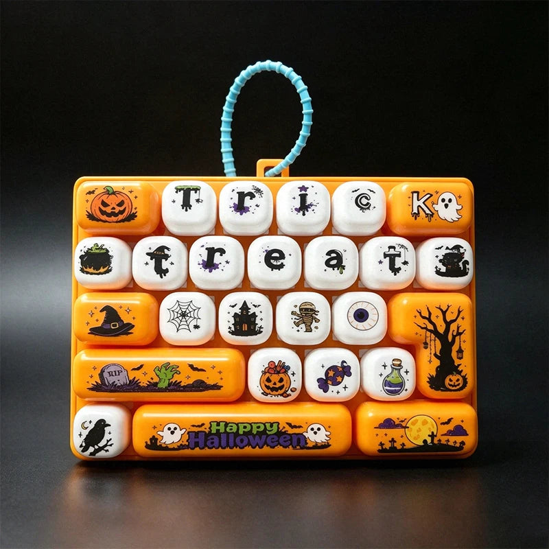 Keycap Clicker Fidget Keychain Toy