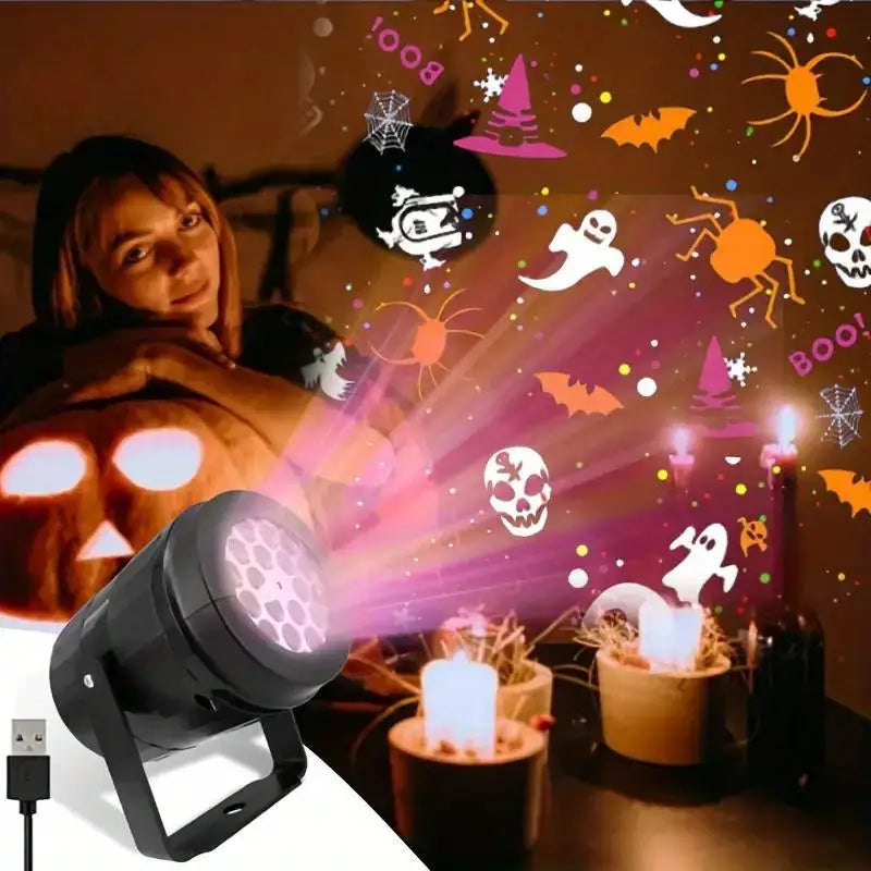 Holiday Projector Light USB Halloween