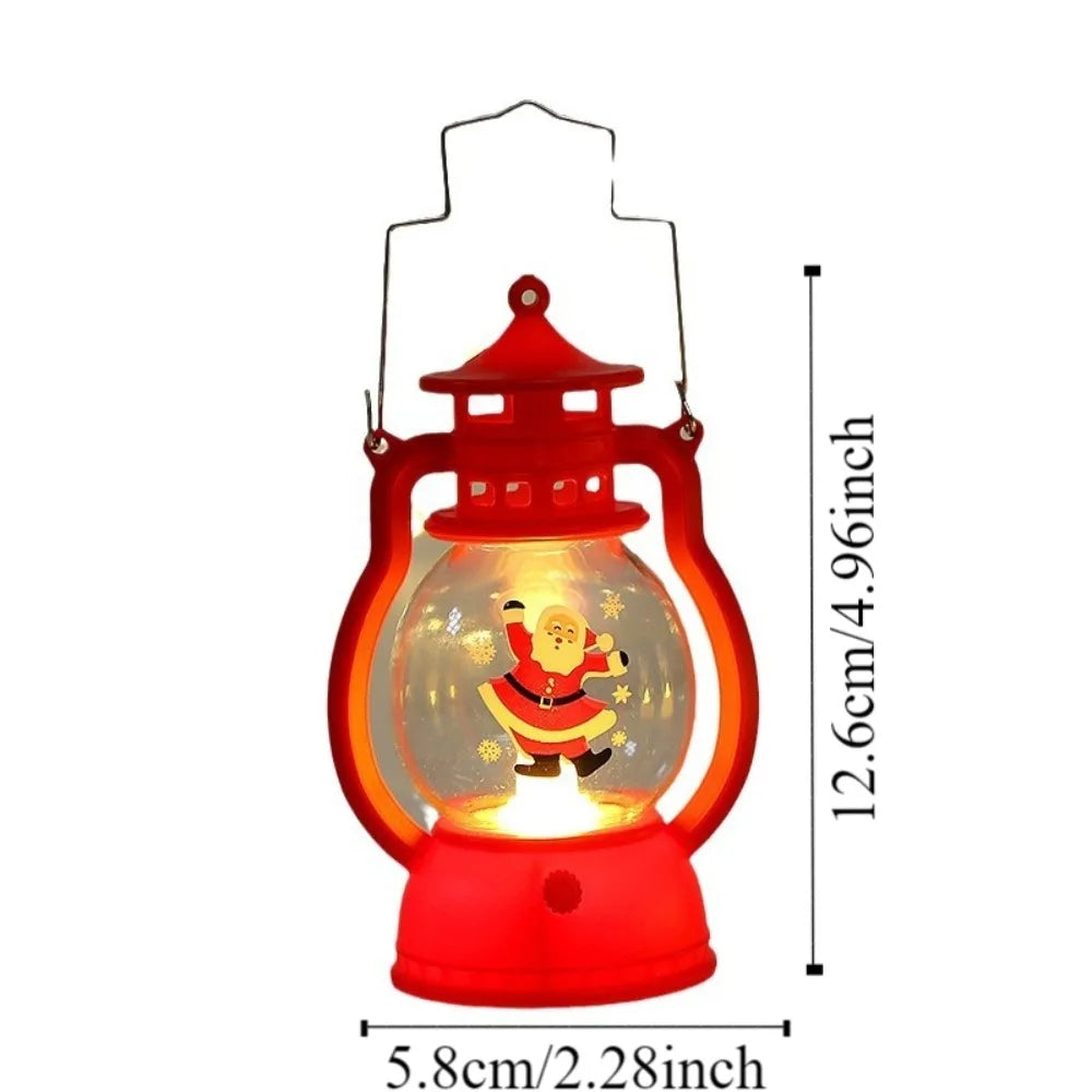 Christmas Lantern LED Lights Santa Claus Portable Desktop Decor - product image 7