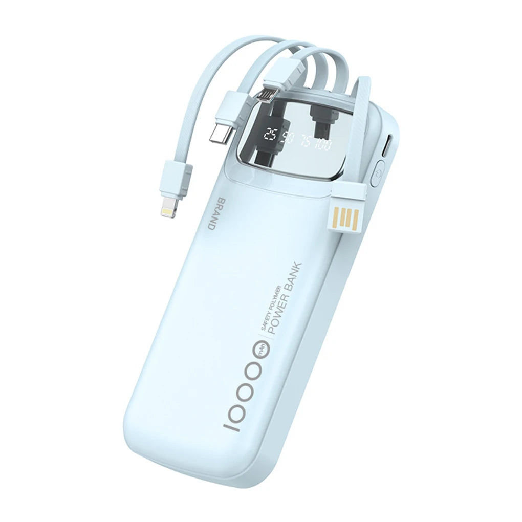 10000mah Power Bank Built-in Type-c Cable & Digital Display - product image 18