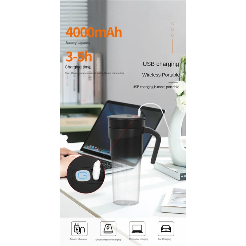 Portable Personal Blender 6-blade USB Rechargeable Smoothie Maker - product image 1